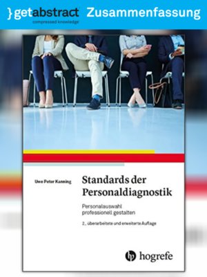 cover image of Standards der Personaldiagnostik (Zusammenfassung)